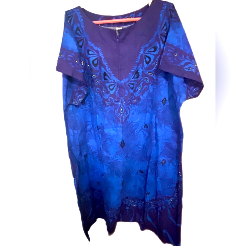 Brand New Hand Printed Gown